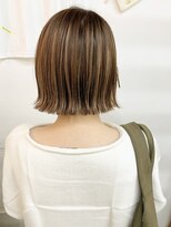 キューズ クラブ(cuz KLUB)&nbsp;【cuzKLUB】ボブ×オレンジハイライト＊池袋