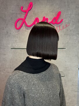 ロンドヴァリー 渋谷店(Lond vallee) ボブ～髪質改善美髪ストレート～
