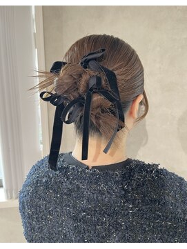ハイプ(HYPE) 【藤沢/辻堂】カチモリヘア/リボンアレンジ/ヘアセット