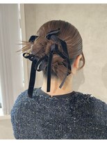 ハイプ(HYPE) 【藤沢/辻堂】カチモリヘア/リボンアレンジ/ヘアセット