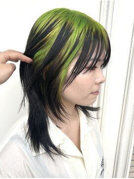 シャルティア(SHALLTIA) デザインライムグリーン【山口市美容室】