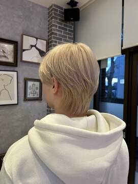 テフ(tefu) マッシュウルフ×ホワイトベージュ