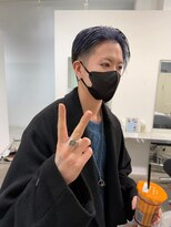 くすみブルーシルバー