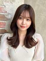 アフロート ルヴア(AFLOAT RUVUA)&nbsp;＊20代30代40代◎小顔薄め前髪レイヤーカットくびれヘア