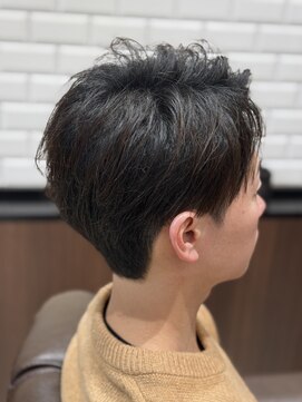 アラカワオム(homme) ミディアムスタイル/メンズカット/20代/30代/40代/50代