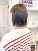 福山市Caary梅雨対策湿気予防接髪質改善ストレート切りっぱなし