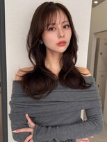 ソヨン 名古屋店(SOYON)&nbsp;《SOYON》小顔ひし形 レイヤーカット 透明感カラー