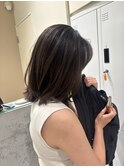 イメチェン/ホワイトブロンド/外ハネボブ/美髪/茅ヶ崎