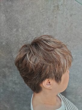 アンバール(amberl) 明るめ白髪デザインカラー