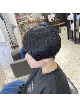 カフェアンドビューティー エスト 越谷(cafe&beauty est) マニッシュショート