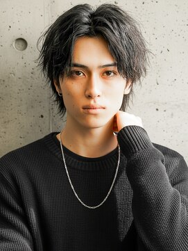 ヘアアンドメイク ニューヨーク ニューヨーク 長岡天神店(Hair&Make NYNY) ミディアムウルフ