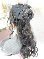 ルート(Ru-t)&nbsp;編み込みお団子ハーフアップ♪