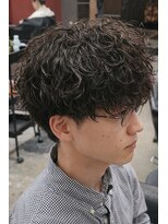 グロウ 天神店(growth) 波巻きシャドウパーマ