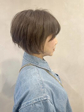 ラトリエコンタン(L´atelier Content) 【content Yumi】襟足スッキリ　ショートボブ