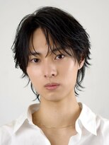 オーシャントーキョーオーバー 渋谷(OCEAN TOKYO OVER) 韓国マッシュセンターパートツーブロックフェザーパーマシャドウ