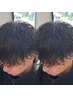 【新規限定!人気NO.1!今だけ半額メンズパーマ】メンズカット&パーマ ¥9900