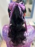 【 5/29 志麻　仙台】持ち込みデザインヘアセット 10時　4000→3000円