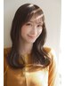 **人気No.4**似合わせ透明感カラー+オッジオットトリートメント ¥7,000