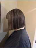 ハイライト×切りっぱなし