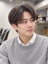 メンズルーパ 三宮 元町(Men's LOOPA)&nbsp;好印象センターパート/メンズ/神戸/三宮