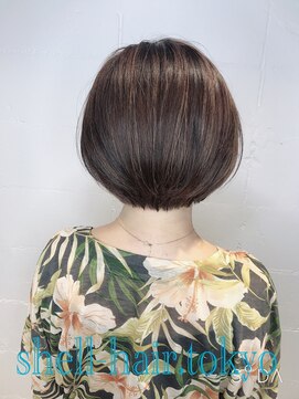 シェル 吉祥寺(shell) 大人女子人気◎ワンレンボブ