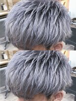 ジゼル(gisele)&nbsp;シルバーアッシュ×束感ショート