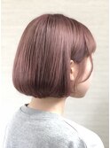 pink ミニボブ