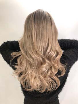 トレヘアー(tRe hair) 外国人風ハイブロンドベージュ