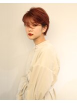 マグノリア(MAGNOLIA) ブラッドオレンジのショートヘア