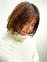 【mee.】オオニシ　ココアブラウン　レイヤーミディアム