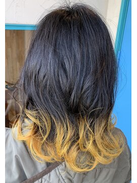 アトリエコパン(atelier copan) 裾カラー(イエロー)