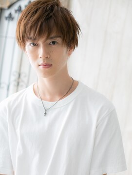 モッズヘア メン 上尾東口店(mod's hair men) ≪mod's men≫西海岸風ハイトーンカラーの無造作ショートJ