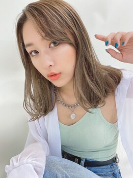 ルービック 京橋(Rubik's) 透明感ヌーディーカラー/ミルクティーベージュ