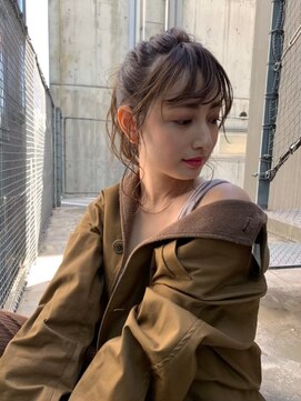 オースティン 錦糸町(AUSTIN) AUSTIN☆大人かわいい前髪セシルカットココアブラウンネオウルフ