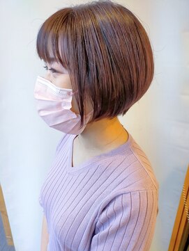 モリオフロムロンドン 原宿本店(morio from London) 【morio原宿】秋スタイル　褒められフォルムショートボブ