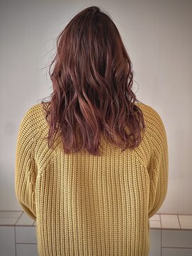 リアン(lien) ボルドーピンク