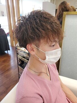 アムズヘアーファム ショートツイストスパイラルパーマ