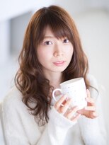 アシャ ヘアー ソリューション 神戸店(asha hair solution) 20代30代40代◆ふわふわパーマで柔らかい印象に♪ゆるふわロング