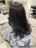 【 YOKE 】ミディアム艶髪暗髪レイヤー大人かわいい上品韓国