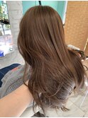 【mio】ブリーチなしダブルカラーで作るミルクティー♪