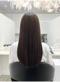 大人ガーリー/チョコレート/プリカール/モードヘア/ハイライト