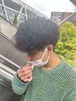 ガーデン オオタカノモリ(garden otakanomori)&nbsp;ツイストスパイラルパーマ/大人メンズショート/ツーブロック