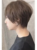 ショートボブ/ショートカット/グレージュ/20代30代40代50代/練馬