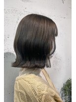 フォルテ ガーデン ヒルズ 静岡店(FORTE GARDEN HILLS)&nbsp;髪質改善/オリーブベージュ/プツッとボブ