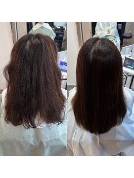 ラムロン(LAMRON) ストレートスタイル/艶髪/髪質改善/縮毛矯正/10代20代30代40代