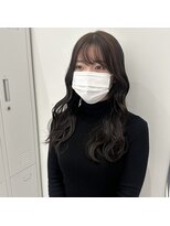 ジーナ 博多筑紫口(Zina)&nbsp;艶髪モカグレージュ×顔周りカット！【福田 れん】