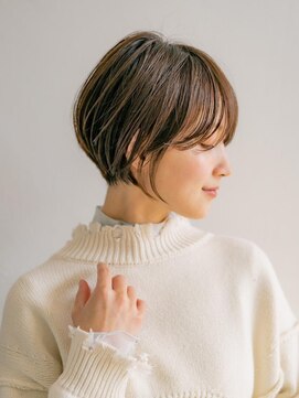 ベンジー 福間(benji) 顔まわり　オトナ　こだわりショート20代30代40代