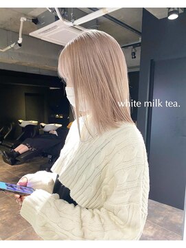 ノエ 心斎橋(Noe) 髪質改善/心斎橋美容室/大阪ハイトーン/ベージュカラー