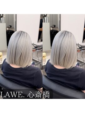 ラヴェ(LAWE.) ホワイトバレイヤージュ