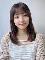 エトラ 渋谷店(etora) 小顔 フェミニンロング メルティーカラー 似合わせカット"